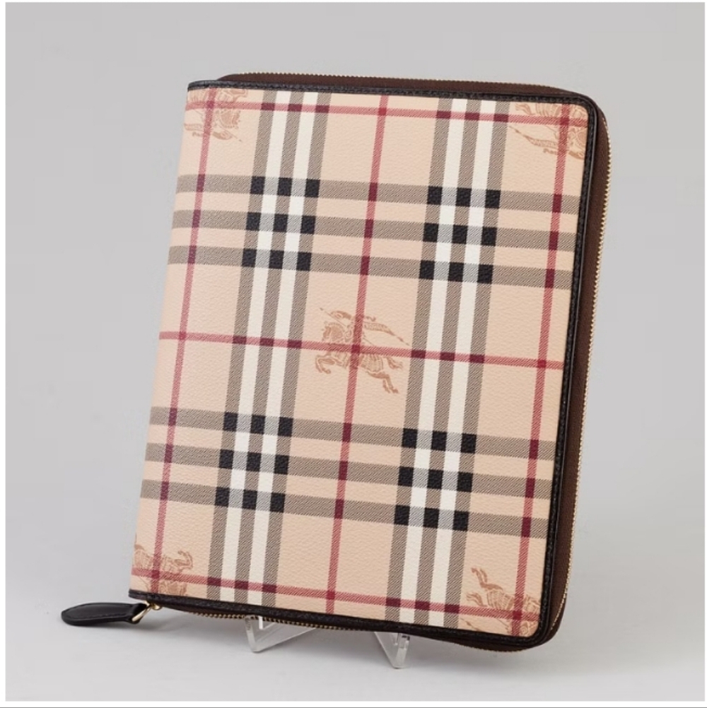 Burberry Classic Nova Check Coated Canvas  I PAD CASE - Picture 2 of 6